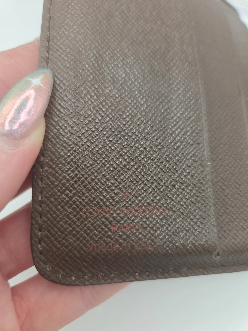 Authentic Preloved Louis Vuitton Brown Damier Ebene Compact Zippé Bifold Wallet